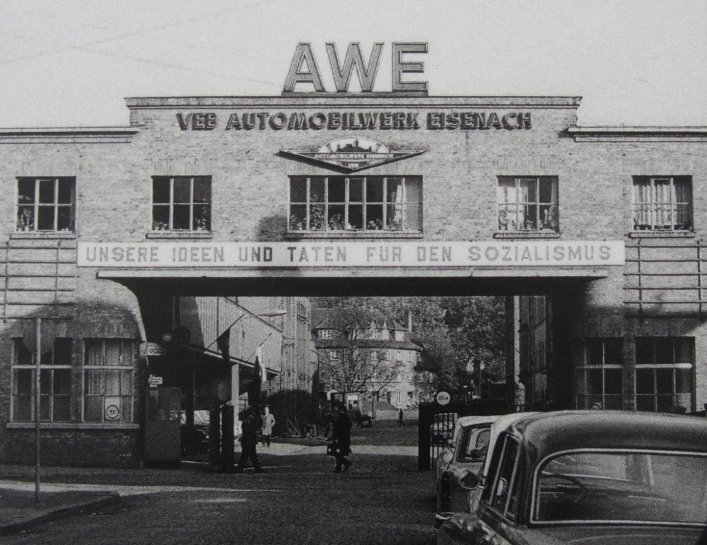former BMW Eisenach factory museum...